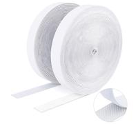 SUTOUG Tape Autoadesivo Extra Forte - 20 mm× 8 m Nastro autoadesivo a strappo e gancio Nastro biadesivo per interni ed esterni - Bifacciale - Bianco