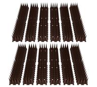 Sutowe 12pcs Pic Anti Piccione 31,8cm Anti Piccione per Balcone, Picche Anti Piccioni in Plastica, Repellente Uccelli per Spaventare Corvi, Passeri, Gatti