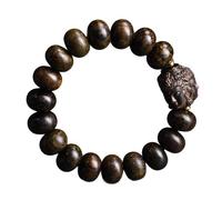 Sutra Chess Agarwood Abaco Perline Bracciale Buddha A Tre Facce Rosario | Agarwood, 108 perline, Buddha a tre facce, braccialetto di meditazione,