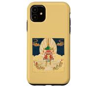 Sutra del loto Pagoda Stupa Buddha Mandala Buddhismo Custodia per iPhone 11