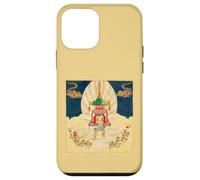 Sutra del loto Pagoda Stupa Buddha Mandala Buddhismo Custodia per iPhone 12 mini