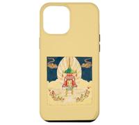 Sutra del loto Pagoda Stupa Buddha Mandala Buddhismo Custodia per iPhone 12 Pro Max