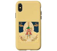 Sutra del loto Pagoda Stupa Buddha Mandala Buddhismo Custodia per iPhone X/XS