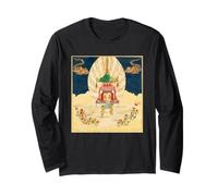 Sutra del Loto Pagoda Stupa Buddha Mandala Buddhismo Maglia a Manica