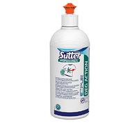 SUTTER DEG ACTION - Smacchiatore e pretrattante enzimatico PROFESSIONALE tessuti per la rimozione di macchie grasse e proteiche IDEALE PER COLLI E POLSINI - FLACONE DA 500 ml