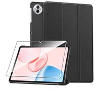 Suttkue Custodia compatibile con HONOR Pad 10 12,1 pollici, pacchetto di protezione per tablet con 1 pellicola antigraffio durezza 9H, funzione supporto girevole, custodia protettiva per HONOR Pad 10