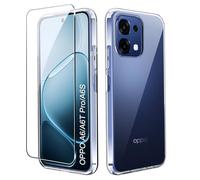 Suttkue Custodia per OPPO A6/A6T Pro/A6S 4G/5G con pellicola protettiva, di alta qualità, in gomma TPU morbida resistente ai graffi, protezione flessibile