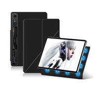 Suttkue for Red Magic Nova Tablet Case,high qualit Magnetism Shell, Lightweight,Tri-fold Transformable,Scratch Resistant, Black case for Red Magic Nova 10.9 inch