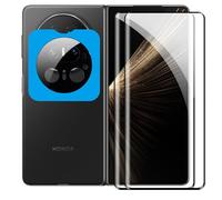 Suttkue Pellicola protettiva per Honor Magic v5 con protezione per obiettivo della fotocamera, durezza 9H, pellicola in vetro temperato antigraffio, compatibile con custodie, anti-impronte (confezione