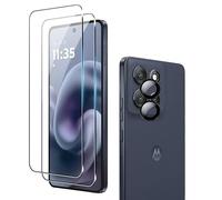 Suttkue Pellicola protettiva per Motorola Moto G86/G86 Power [2 pezzi] + [1 confezione] Kamera Glass, antigraffio, senza bolle, alta trasparenza