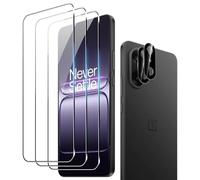 Suttkue Pellicola protettiva per OnePlus Nord CE 5 5G [confezione da 3] + [2 pezzi] Kamera Glass, antigraffio, senza bolle, alta trasparenza, antigraffio e oleorepellente (solo CE 5)