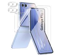 Suttkue Pellicola protettiva per Samsung Galaxy Z Flip 7, morbida pellicola protettiva, pieghevole, in vetro Kamera, senza bolle, alta trasparenza, alta definizione [2+2+2 confezioni]