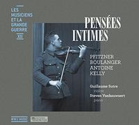 SUTTRE, GUILLAUME - WW1 MUSIC VOL.12 PENSEES
