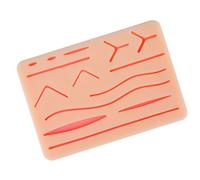Sutura chirurgica professionale pratica pelle Pad con 14 ferite modello di allenamento per lo sviluppo di abilità chirurgiche Modello di allenamento in silicone
