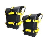 SUTVCM Borsa portaoggetti moto Borsa Impermeabile Universale Barre Paratelaio Per B&MW R1200GS R1250GS(Nero giallo)