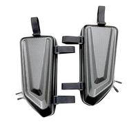 SUTVCM Borsa portaoggetti moto Lato Moto Appeso Guscio Rigido Impermeabile Triangolo Strumento Strumento Borsa Per Rebel CM300 CM500 CM1100 CL300 CL500(Un paio)