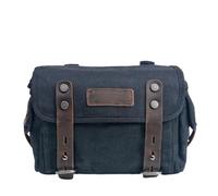 SUTVCM Borsa portaoggetti moto Per Moto Impermeabile Borsa Viaggio Equitazione Monospalla Messenger Staccabile(Nero)