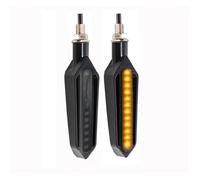 SUTVCM Indicatori direzione Moto Direzione Posteriore Anteriore Indicatore Arresto DRL Lampeggiatore Per Z900 Z750 Z1000 Z650 Z800 Z400 Z1000SX(Giallo)