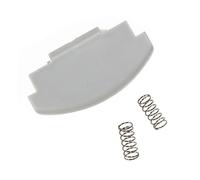 SUTVCM Maniglie porte interne auto Clip Ricambio Coperchio Bracciolo Console Centrale Per VW Per Golf 4 Per Bora Per Passat B5 Per Polo 3B0868445(GRIGIO)