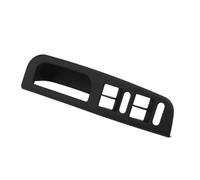 SUTVCM Maniglie porte interne auto Pannello Controllo Poggibraccio Cornice Finestrino Interruttore Finestrini Pannella Lato Conducente Per Passat B5 MK4 Per Jetta Per Bora Per Golf4(Nero)