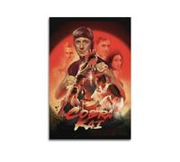 Suumyo Poster artistico Cobra Kai per camera da letto, soggiorno, stanze multiple 30 x 45 cm, senza cornice, con cornice