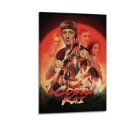 suumyo Poster artistico decorativo per camera da letto e soggiorno, motivo Cobra Kai, decorazione per stanza, 30 x 45 cm, stile cornice