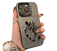 SUUNNY Phone Cases Creative Cardiovascular Model Heart Pattern Phone Case for iPhone 15 PRO Max 11 12 13 14 15 ProCover