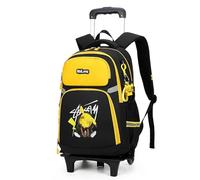 SUUNNY zaino trolley Zaino Con Carrello Con Carrello Scale Per Cimiolo Studente A Backpack Borse Da Viaggio Leggero Borse Per Laptop Borse Da Scuola-A -Single wheel_a-M