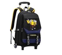 SUUNNY zaino trolley Zaino Con Carrello Con Carrello Scale Per Cimiolo Studente A Backpack Borse Da Viaggio Leggero Borse Per Laptop Borse Da Scuola-B- Single wheel_a-M
