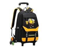 SUUNNY zaino trolley Zaino Con Carrello Con Carrello Scale Per Cimiolo Studente A Backpack Borse Da Viaggio Leggero Borse Per Laptop Borse Da Scuola-B- 3 wheels -P_b-M