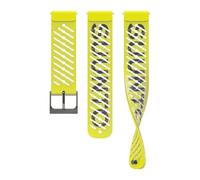 Suunto - Orologi sportivo - 22 Ath5 Silicone Strap Lemon Yellow S+M , in Silicone - Giallo Giallo