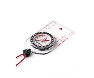 SUUNTO A-10 Bussola Robusta Navigazione Professionale, Compass Multifunzione con Laccetto e Piastra, Correzione Declinazione Regolabile, Impermeabile, per Campeggio Escursioni e all’orienteering