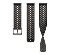 SUUNTO Cinturino in silicone Athletic 8 da 22 mm, nero, S + M | Compatibile con SUUNTO Ocean, Vertical 1/2, Race 1/2, Race S, 9 Peak Pro, Run, 9 Peak e 5 Peak