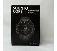 Suunto Core Tutto Nero Militare Uomo Esterno SPORTS Orologio SS014279010 W/ Box
