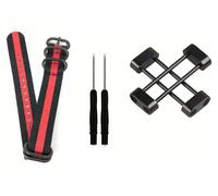 Suunto D9tx Cinturino da Polso, Acciaio Inox Adattatori Immersioni Computer