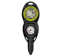 Suunto Dive Combo Console CB-2 IN LINE, Manometro a 300 bar e Zoop Novo, Lime