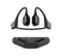 SUUNTO Wing - Cuffie a conduzione ossea con orecchio aperto, auricolari sportivi senza fili Bluetooth con controllo del movimento della testa, microfono HD integrato, IP67 a prova di sudore, luci