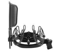 Suuntok Kit antiurto per microfono compatibile con tutti i microfoni da 21 a 62 mm include microfono universale antiurto e filtro Pop