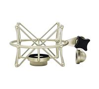 SUUNTOK TLM 103 Shock Mount, supporto per microfono compatibile con Neumann TLM 103 M147 microfono a condensatore, argento