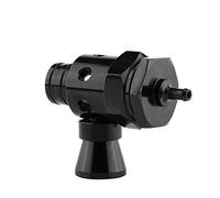 Suuonee Turbo Blow off Valve, Universale 25mm Car Turbo BOV Dump Blowing Valve Whistler Kit di Simulazione del Suono Regolabile, Nero