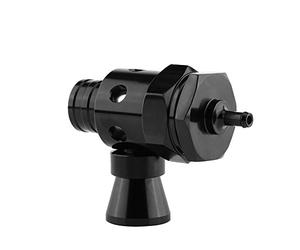 Suuonee Turbo Blow off Valve, Universale 25mm Car Turbo BOV Dump Blowing Valve Whistler Kit di Simulazione del Suono Regolabile, Nero