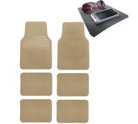 SUV Pavimento Opaco per Auto 6pc Carpet Universale Resistente 3 Colori W/ Corsa