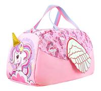 Suweir Borsa sportiva per bambini, borsa da nuoto, per ragazzi e ragazze, impermeabile, borsa da bagno, borsa weekend, borsa da viaggio, carina per attività all'aperto, borsa da calcio, Duffle Bag per
