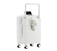 Suwequest Valigia da viaggio per imbarco con asta larga da tirare, per valigie con portabevande combinate, Scatola singola 2, 61 cm