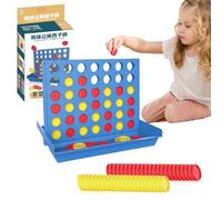 SUWIWKKOA Quattro vincite, giochi per bambini, quattro vince gioco da viaggio gioco di strategia per 2 giocatori, 4 in fila gioco da tavolo verticale, regali educativi per bambini