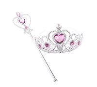 Suxdlan Accessorio per Costume con Bacchetta Magica per Cosplay, Bacchetta Magica per Principessa, 1 Set