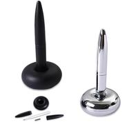 Suxdlan Penna al passaggio del mouse da 2 pezzi, penna galleggiante a sospensione magnetica con scrittura, firma estetica aziendale levitante per uffici scolastici