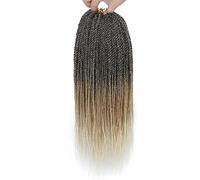 SUXUMHAO 45,7 cmCrochetBoxTrecceHairpreloopedGoddessBoxBraidsCrochetBraidingHair6PacksCrochetBoxBraidsBoxBraidsCrochetHair,D