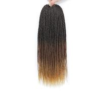 SUXUMHAO 45,7 cmCrochetBoxTrecceHairpreloopedGoddessBoxBraidsCrochetBraidingHair6PacksCrochetBoxTrecceBoxTrecceCrochetHair,E