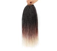 SUXUMHAO 61 cm; crochetboxtrecceHairpreloopedGoddessBoxBraidsCrochetBraidingHair6PacksCrochetBoxBraidsBoxBraidsCrochetHair, F